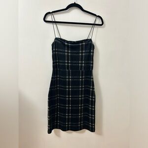 Plaid Slip Dress